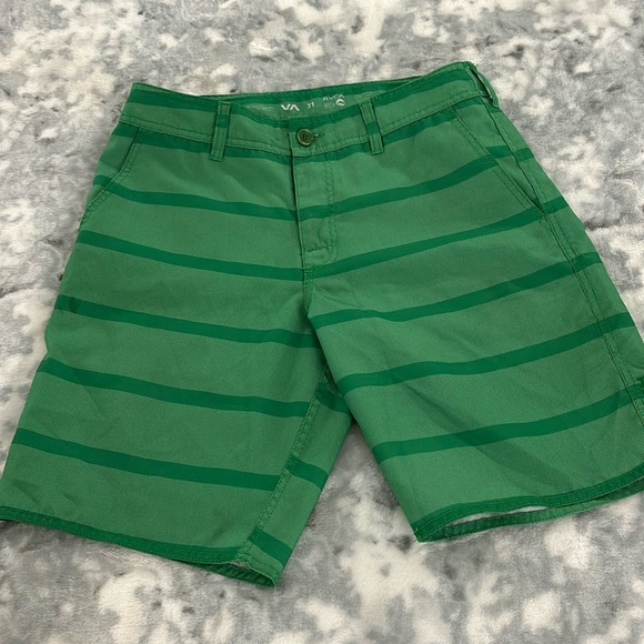 RVCA Other - RVCA Board Shorts Green Striped Size 31
